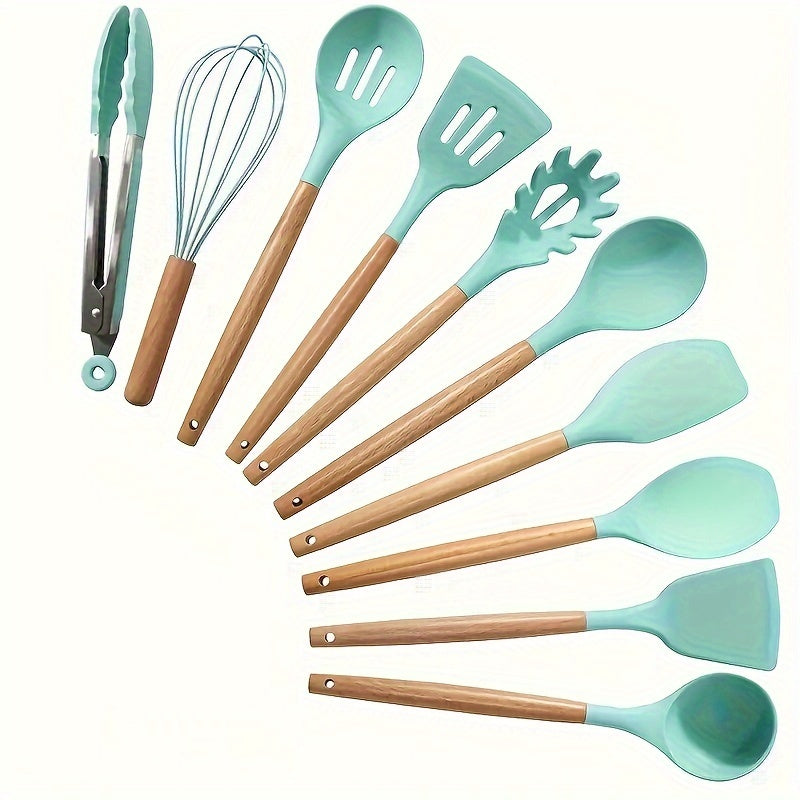 Silicone Utensil Set 10pc Alt