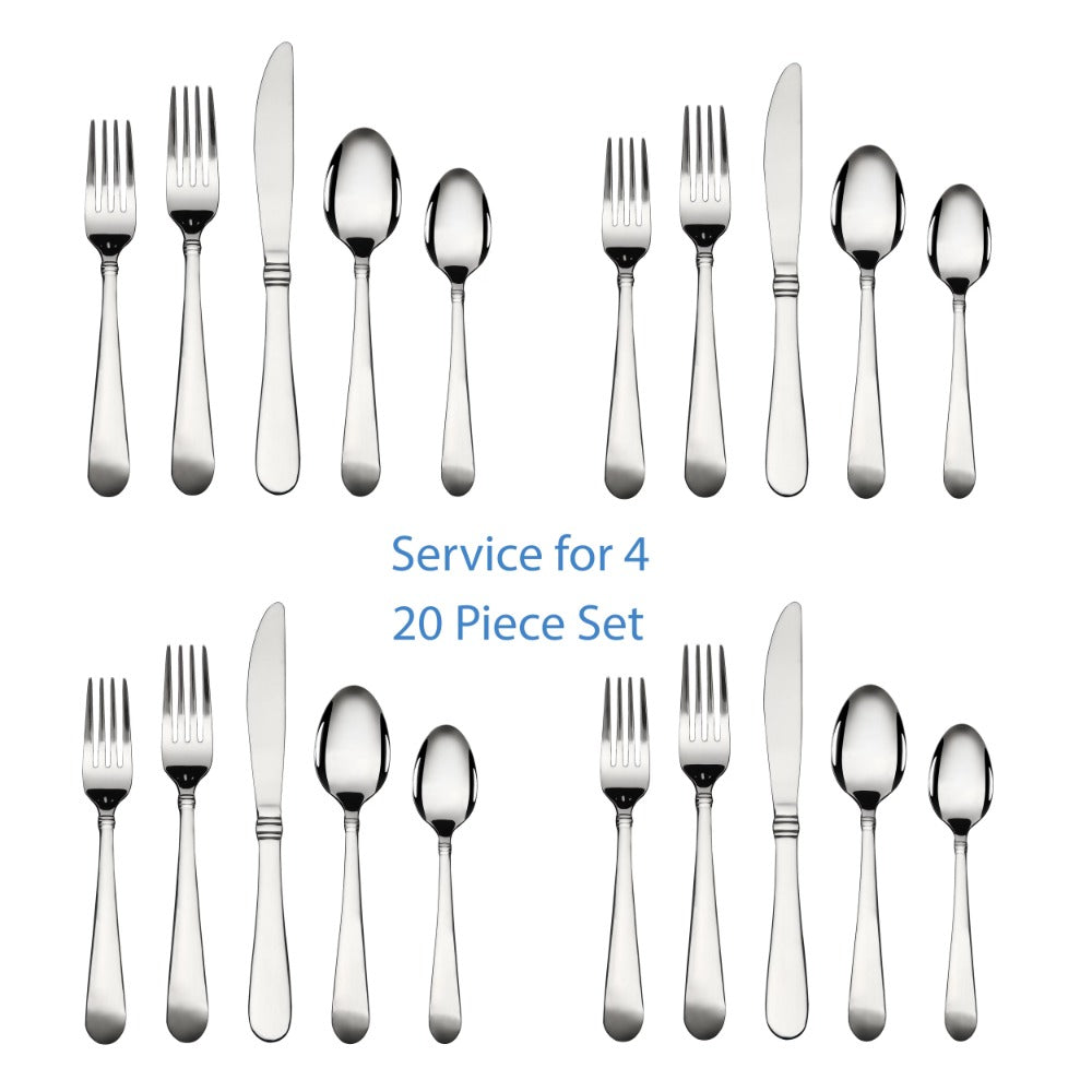 Stainless Flatware 20pc