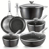 Induction Nonstick Cookware 10pc
