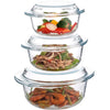 Tempered Glass Bowl With Lid