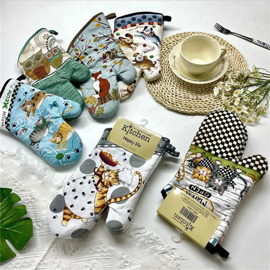 Polyester Oven Baking Gloves