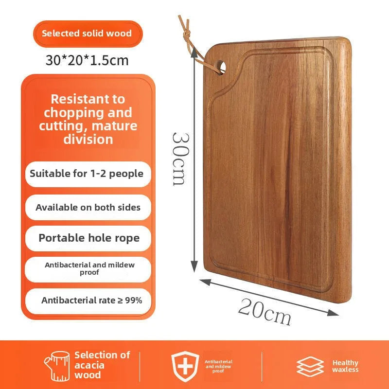 Thick Solid Wood Cutting Board