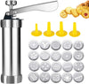 Stainless Cookie Press Gun
