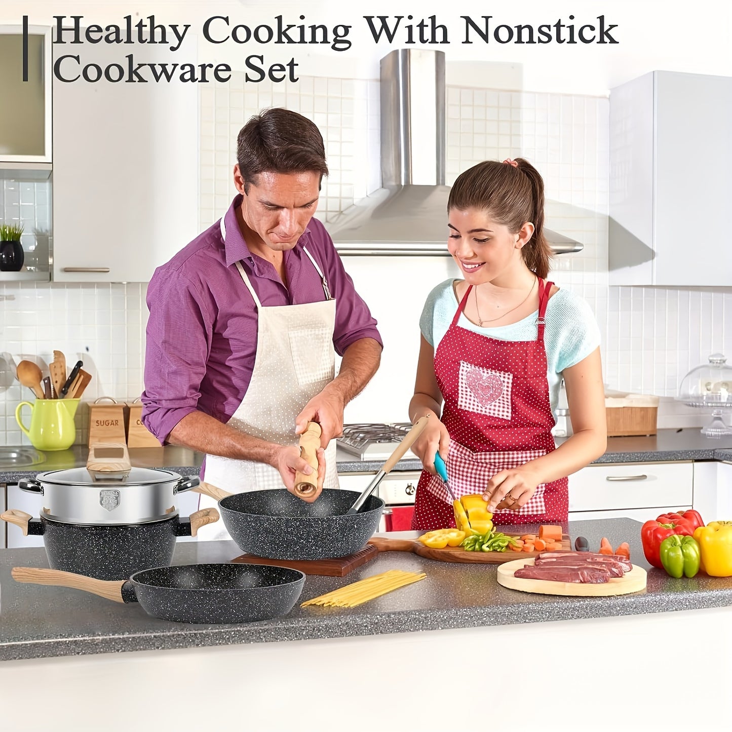 Granite Cookware Set 12pc