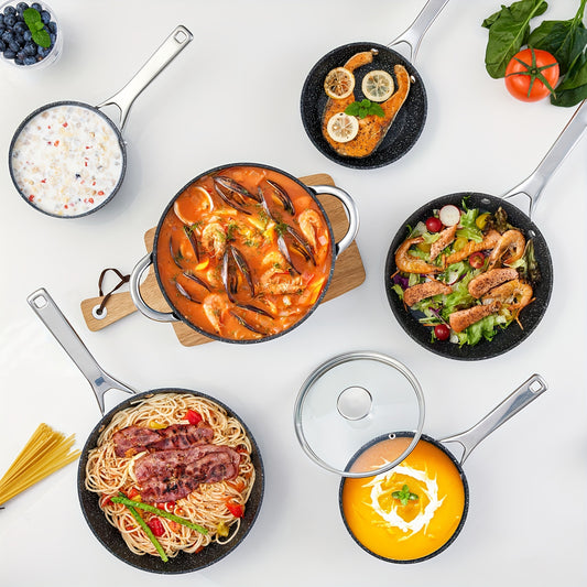 Induction Nonstick Cookware 10pc