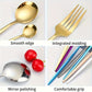Gold Flatware Duo 8pc