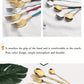Gold Stainless Flatware 24pc