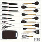 Silicone Utensil Set 10pc Heat
