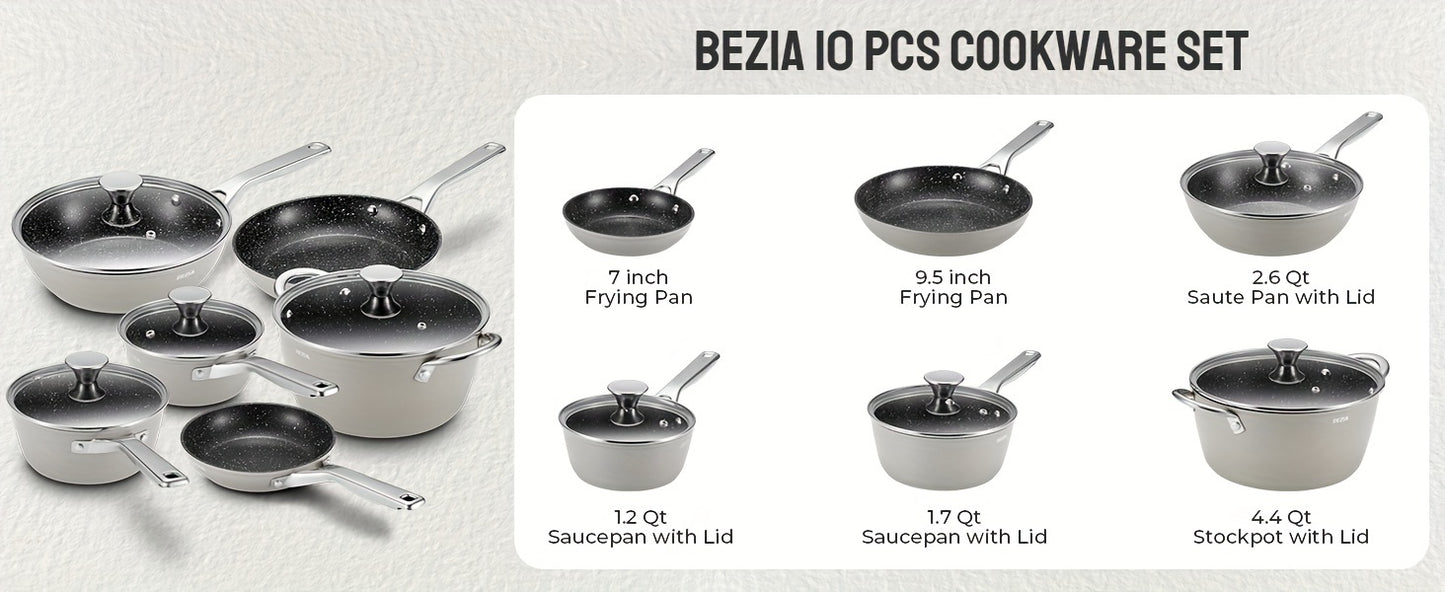 Induction Cookware Deluxe 10pc