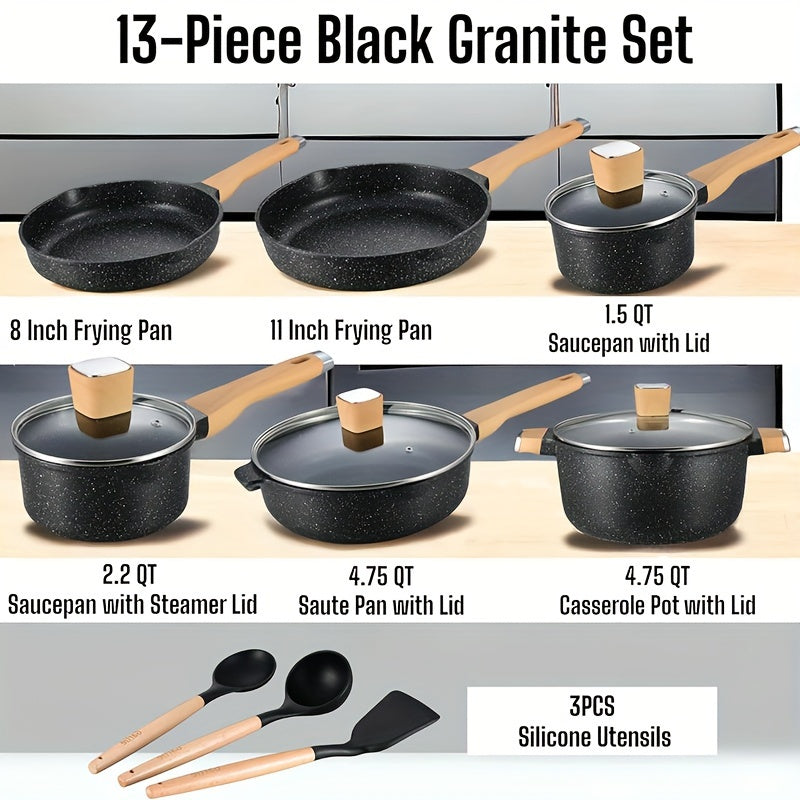 Granite Cookware With Lids
