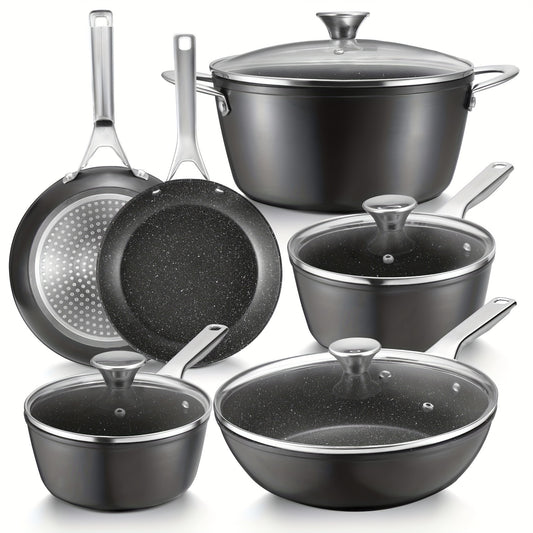 Induction Nonstick Cookware 10pc