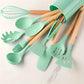 Silicone Utensils Knife Board 19pc
