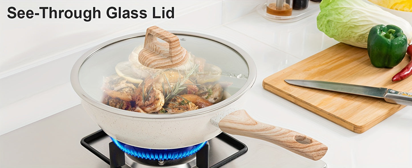 White Granite Cookware 12pc