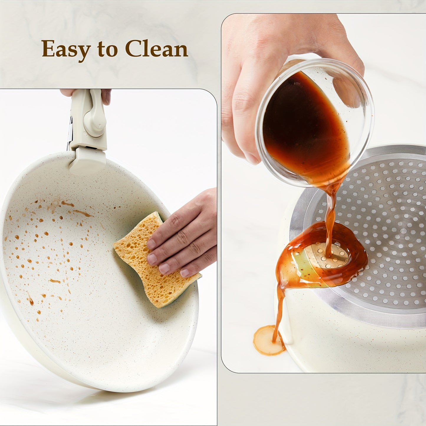 White Granite Cookware 12pc Set