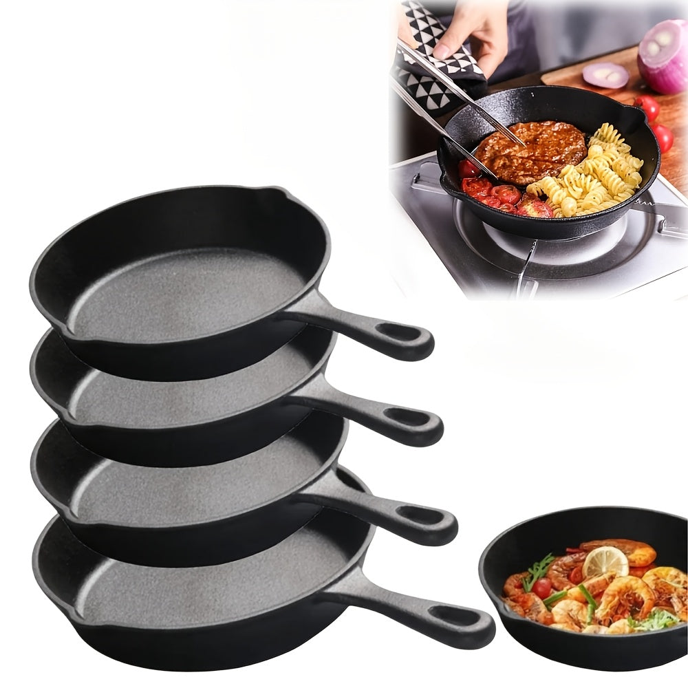 Cast Iron Skillets 4pc