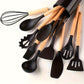 Silicone Utensils Knife Board 19pc