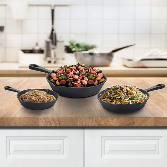 Cast Iron Fry Pan Set
