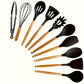 Silicone Utensil Set 10pc Alt