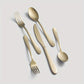 Gold Stainless Flatware 20pc