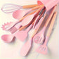 Silicone Utensils Knife Board 19pc