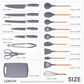 Silicone Utensil Set 10pc Heat