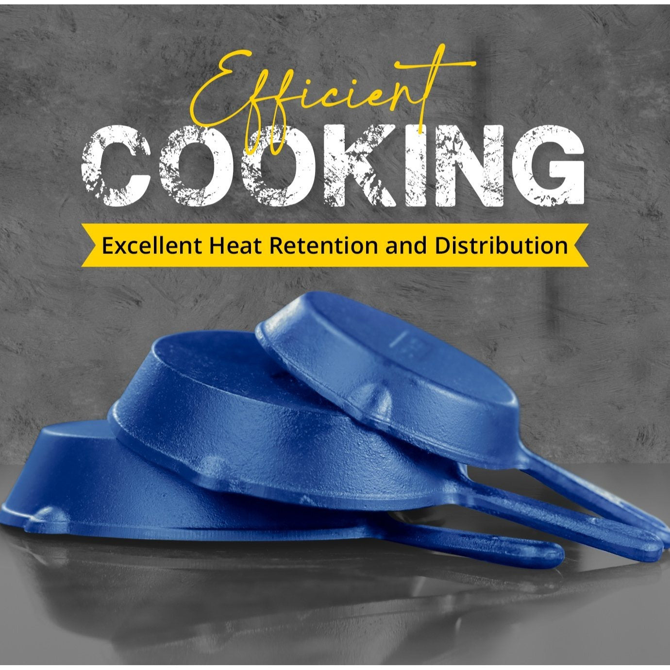 Utopia Cast Iron Skillets