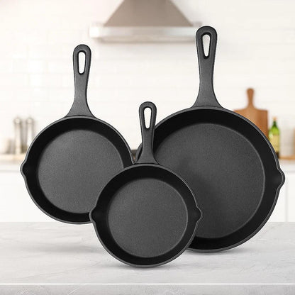 Utopia Cast Iron Skillets