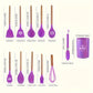 Silicone Utensils Knife Board 19pc