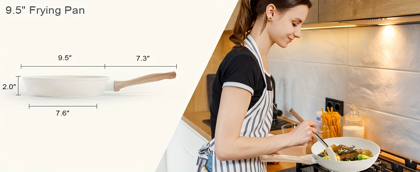 White Granite Cookware 12pc