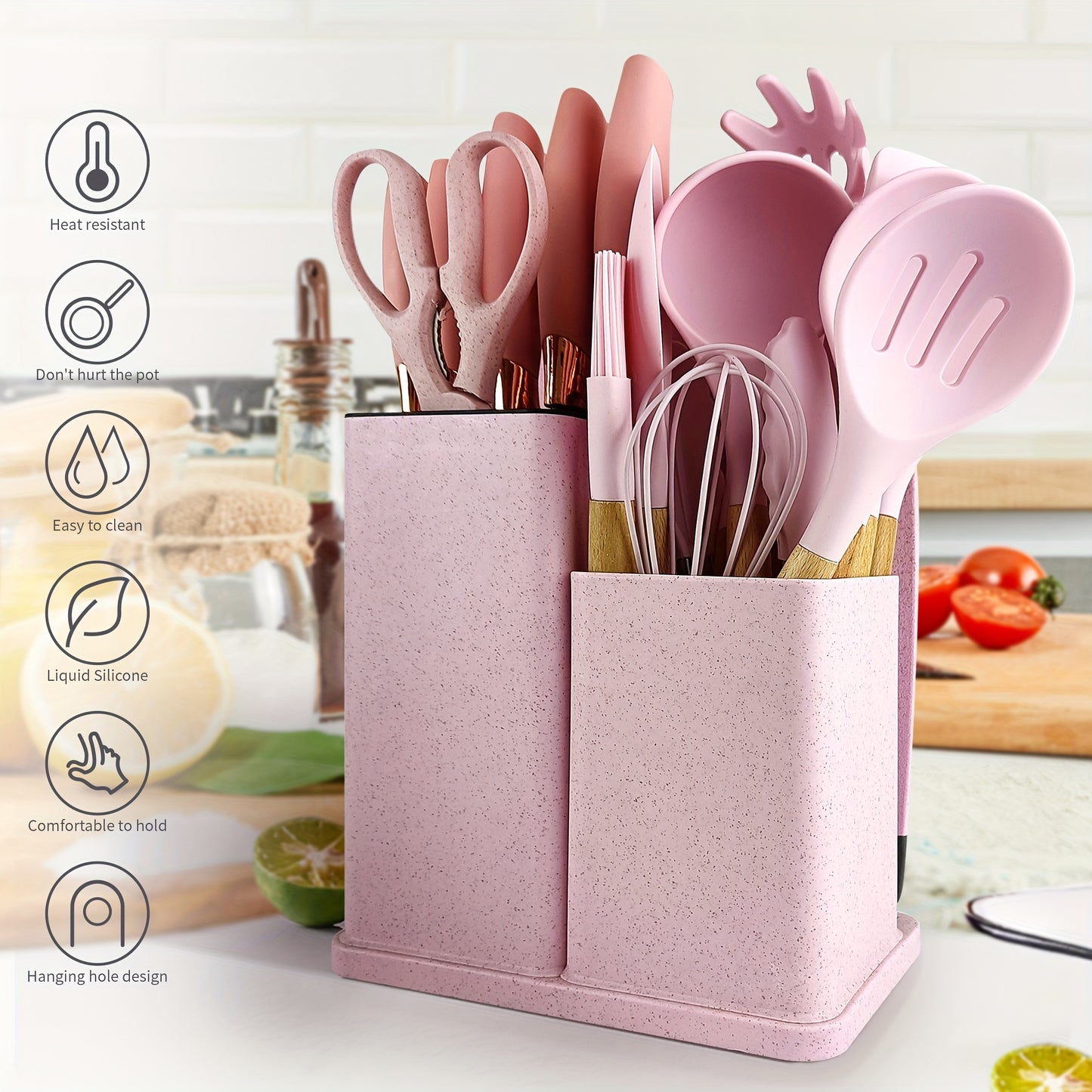 Durable Silicone Utensil Set