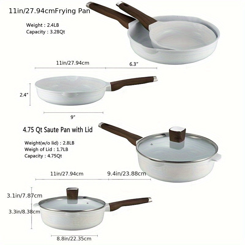 Granite Cookware With Lids