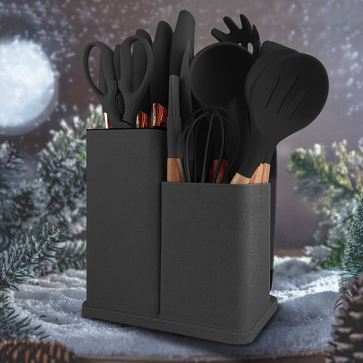 Silicone Utensil Set 10pc Heat