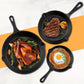 Cast Iron Fry Pan Set