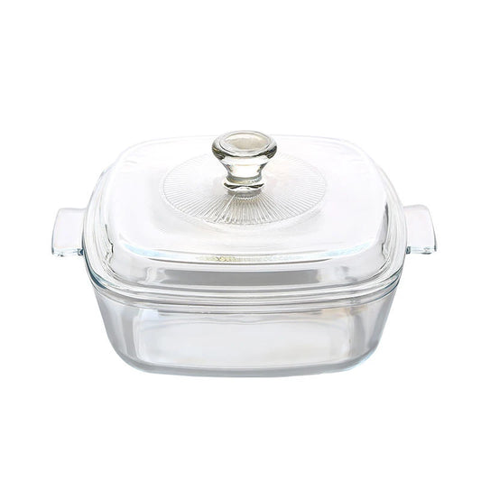 Tempered Glass Bowl With Lid