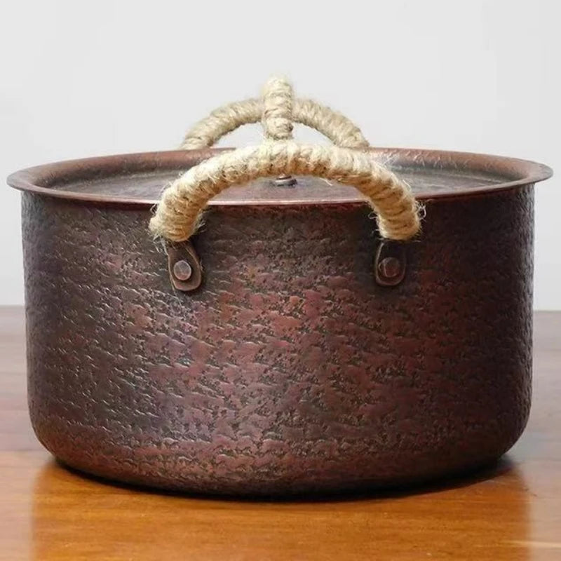 Vintage Copper Pot 18cm