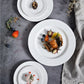 Pure White Porcelain Plate