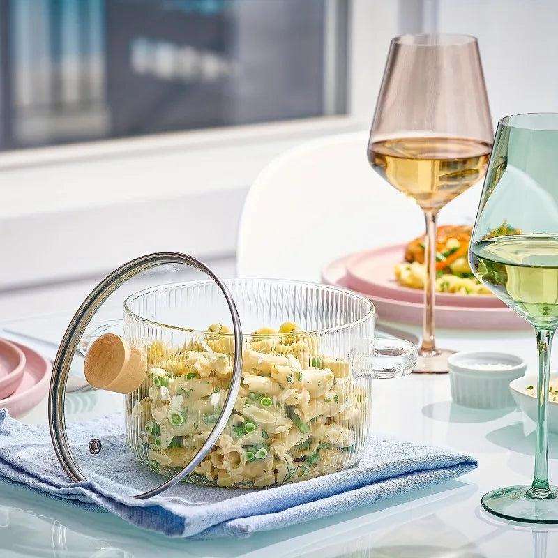 Borosilicate Glass Stew Pot