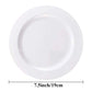 Silver Rim Plastic Plates