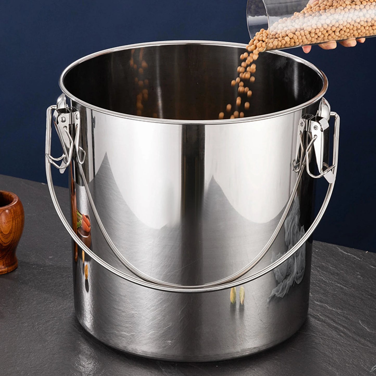 Stainless Stock Pot With Lid