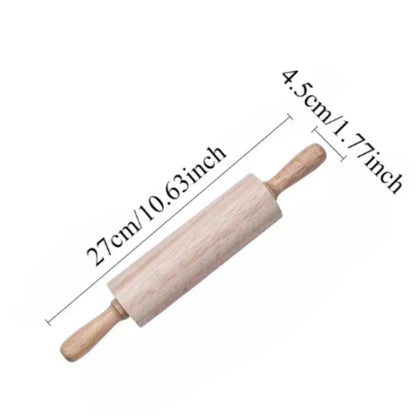Single-Head Wooden Rolling Pin