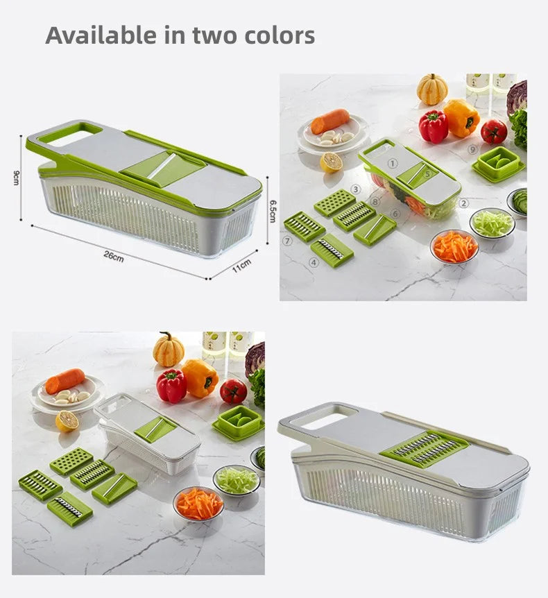 Manual Adjustable Veggie Slicer