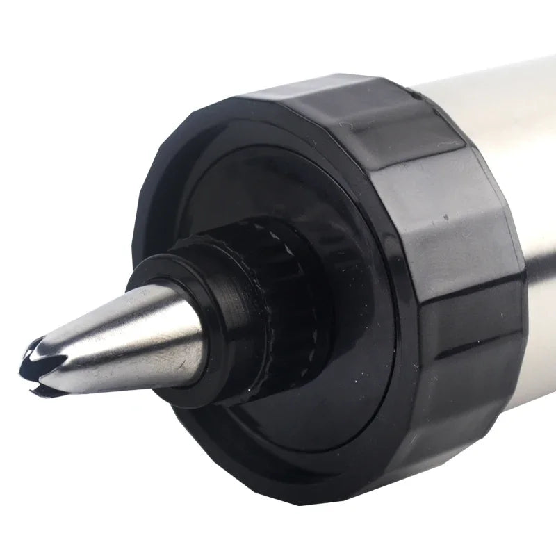 Stainless Cookie Press Gun