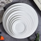 Pure White Porcelain Plate