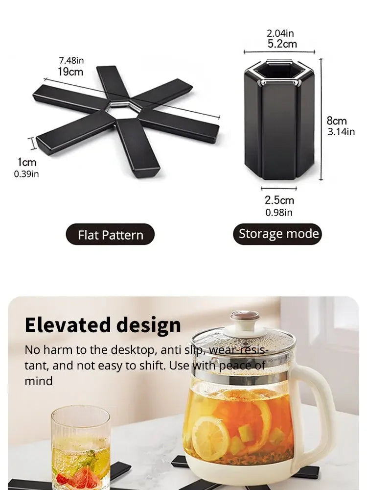 Folding Heat Trivet Mat