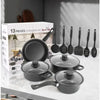 13pc Mixed Cookware Set