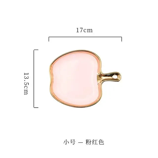 Handled Decorative Serving Plate