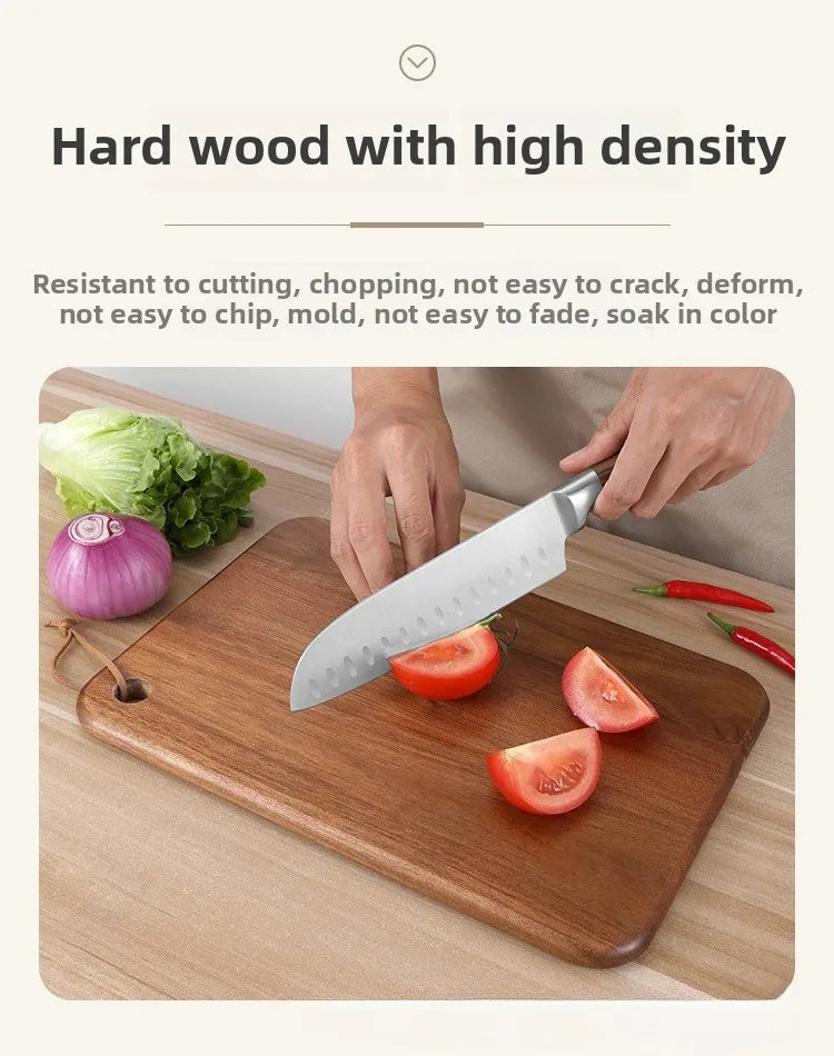 Thick Solid Wood Cutting Board