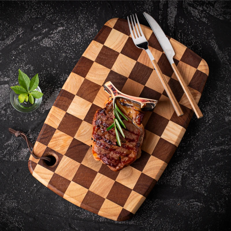 Round Solid Wood Pizza Board