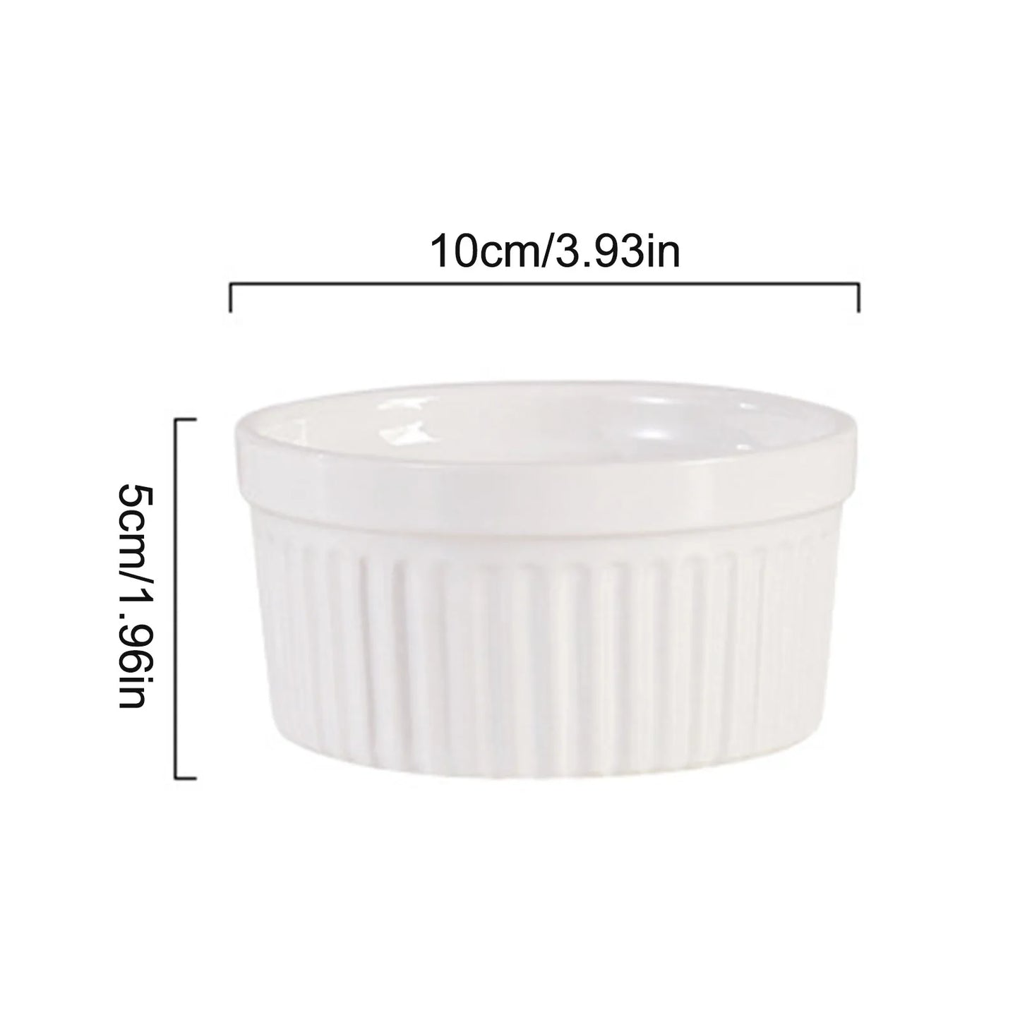 Ceramic Ramekins Set 4pc