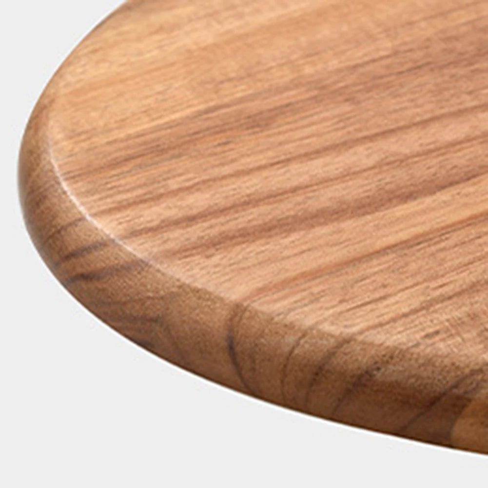 Irregular Oval Wood Tray
